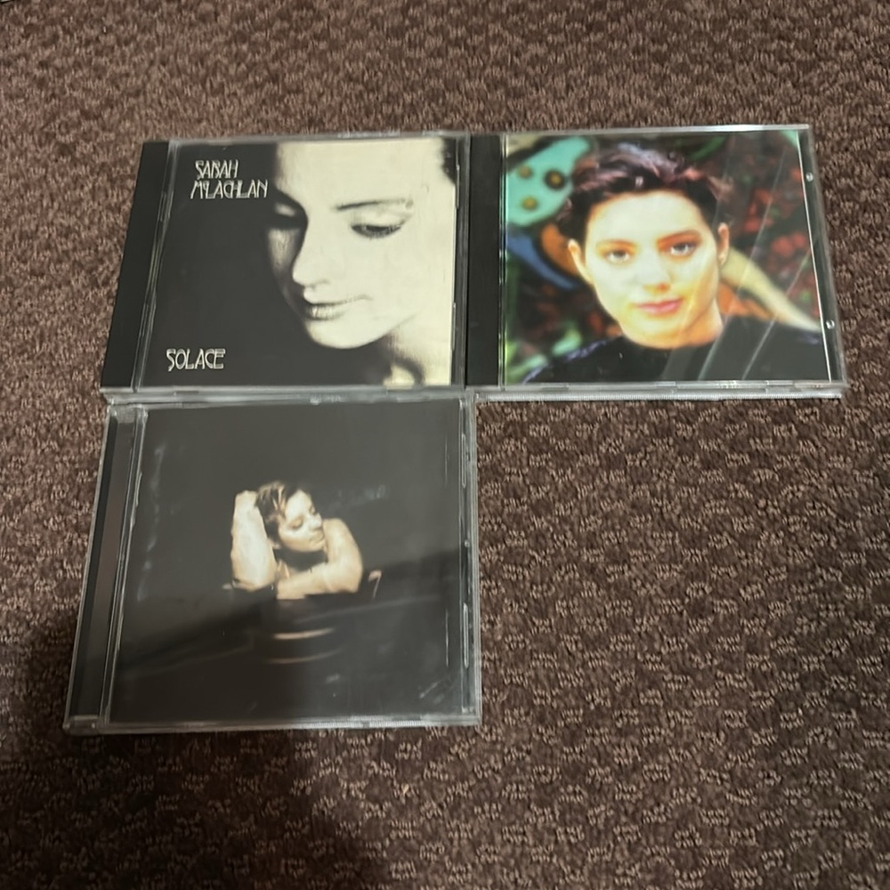 Lot of Sarah McLachlan CD's